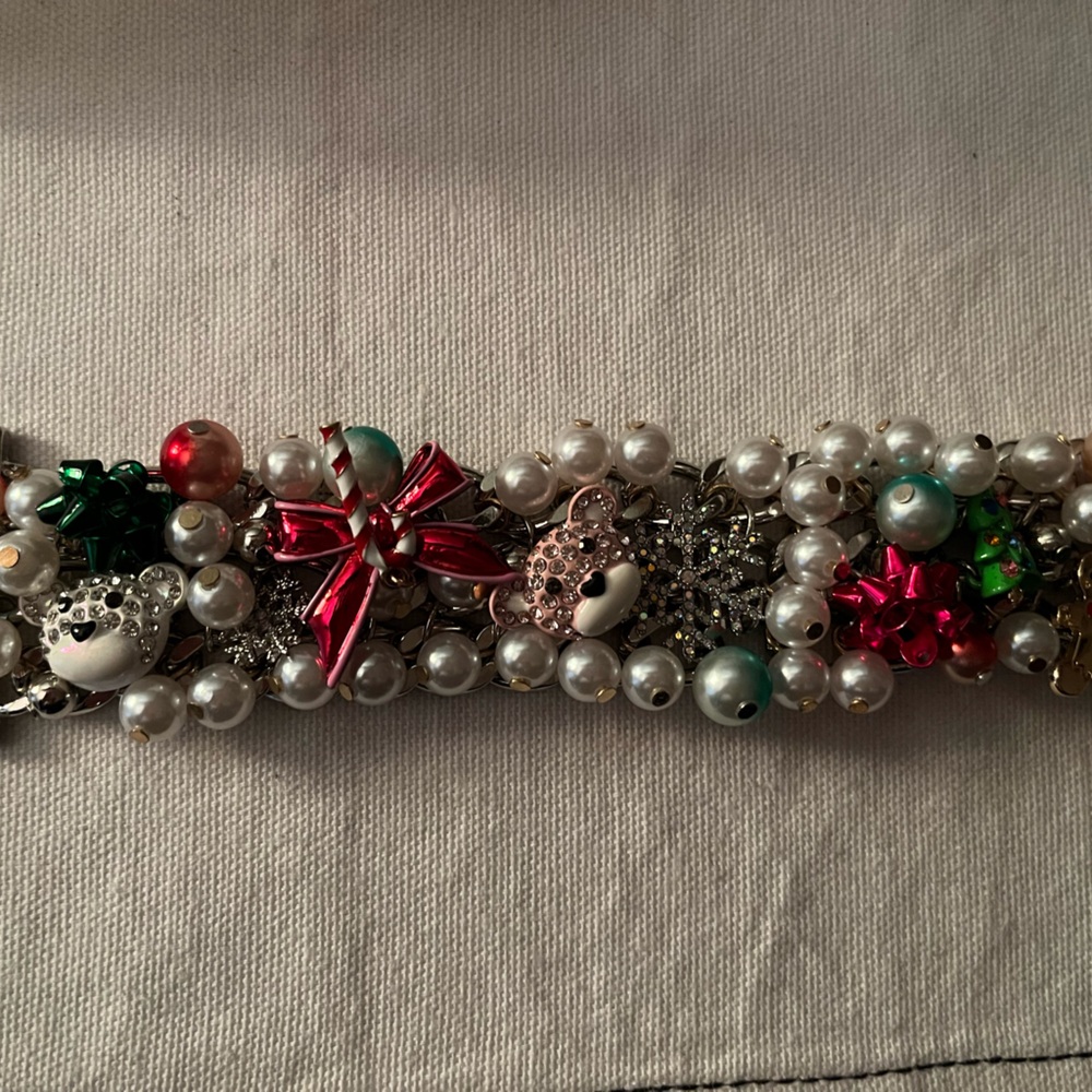 Betsey Johnson Christmas bracelet